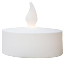 8 seasons design Shining Tealight Ø 40 cm (Weiß), E27 Fassung inkl. Leuchtmittel in warmweiß, LED Teelicht, Dekoleuchte, Weihnachts-Deko, Winter-Deko, für außen und innen