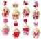 Dekewe 48 Stück Cake Topper, Cartoon Tortendeko Cupcake Topper, Kuchen Deko, Happy Birthday Tortendeko, Kindergeburtstag Cupcake Topper für Muffin Deko, Geburtstag Party