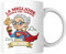 Tazza in Ceramica con nome personalizzabile Idea Regalo per la Nonna - entrambi i lati, La Migliore Nonna del Mondo, 325 ml, Bianca