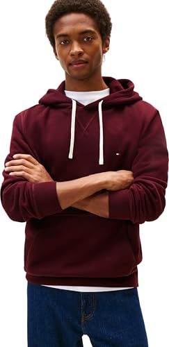 Tommy Hilfiger Herren Hoodie Seasonal Fleece mit Bauchtasche