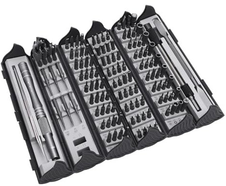 128 in 1 Ultimate Screwdriver Bit Set High Hardness Steel Driver Bit Set Ratchet Wrench for Maintenance