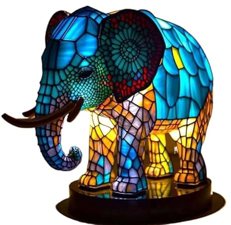 SWZEC Sandsberg Polarstern Stehlampe Böhmisches Licht (Elefant)