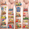 Zug Tattoos für Kinder,10 Blätter Train Kindertattoos Hautfreundlich Set Temporäre Tattoos zum Aufkleben,Mitgebsel Kindergeburtstag Geschenke Party Deko Lokomotive Spielzeug Auto Tattoo Kinder Jungen