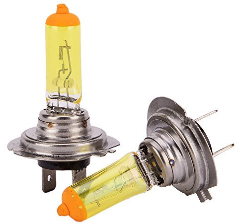 gazechimp Frontscheinwerfer Xenon 100 W H7 Hyper gelb 2600 K Gas versteckte Leuchtmittel Hohe Lichtstrahl