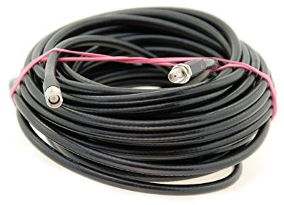 Alda PQ Antennen Verlängerungskabel 10m, H155 mit SMA/M auf SMA/F Steckern, Antennenkabel mit geringer Verlustleistung durch doppelte Schirmung und hochwertige Materialien.