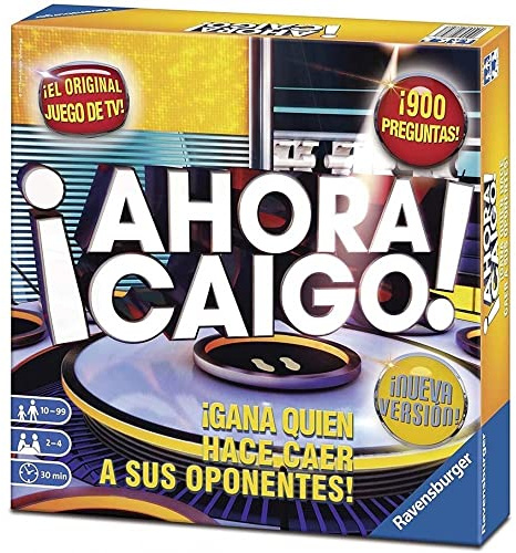 Ravensburger 26758, Juego Ahora Caigo, Juegos de Mesa, 2-4 Jugadores, Edad Recomendada 10+, Versión en Español