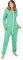 Moniz Damen Jumpsuit, Onesie, Overall (S, Mint)