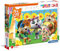Clementoni 28500 Maxi 44 Cats – Puzzle 24 Teile ab 3 Jahren, farbenfrohes Kinderpuzzle mit extra großen Puzzleteilen, Geschicklichkeitsspiel für Kinder