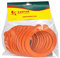 Sanfor Recambio Juntas Goma para Tarro Cristal | 10 Unidades | Caucho | Naranja | Talla £nica | 8,8 x 0,8 x 0,1 cm