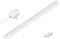 ledscom.de LED Unterbau-Leuchte SIRIS weiß matt mit Netzteil und Bewegungsmelder, flach, 50cm, 531lm, warm-weiß