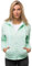 OZONEE Damen Kapuzenpullover Sweatjacke Sweatshirt Farbvarianten Kapuzenjacke Kapuzenpulli Langarm Kapuze Hoodie Sport Style Casual Fitness Basic Training JS/W03 PFEFFERMINZ M