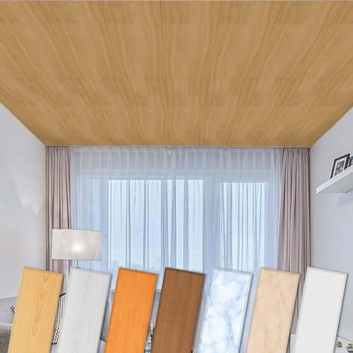 HEXIM Deckenpaneele aus XPS - Moderne Deckenverkleidung aus Styropor Kunststoff (Muster P-05) Wandpaneele feuchtraumgeeignet