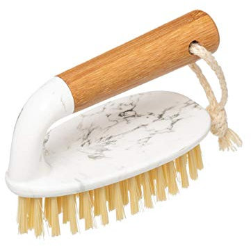 1 x Brosse à Récurer - Brosse pour Les Joints de la salles de Bains, Cuisine et Le ménage - Nettoyage Universel pour Les Joints de carrelages, baignoires, douches, moquettes, linoléum