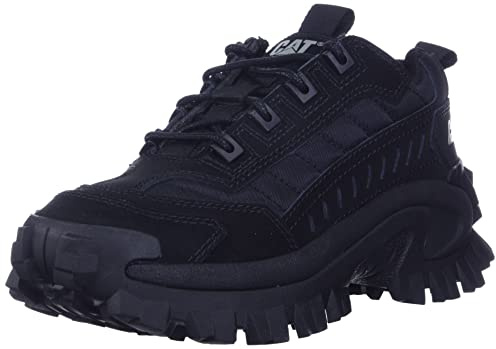 Cat Footwear Unisex Intruder Sneaker, Black Out, 38 EU