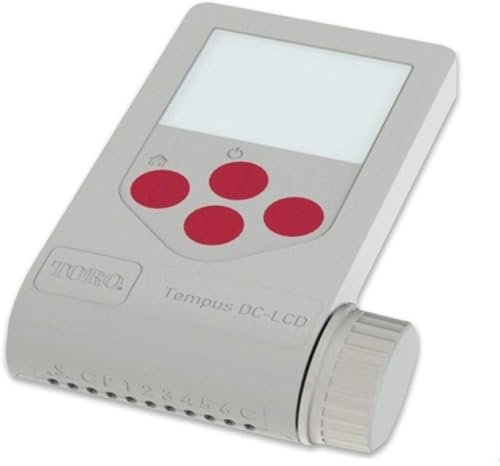 Programmatore Tempus DC Toro a batteria Bluetooth e LCD (2 zone di irrigazione)