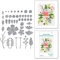 Spellbinders S5-502 Blooms Be Bold Kollektion Geätzte Stanzschablone, Metall, bronze