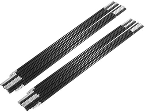 Cocoarm Arceau de Tente en Fibre de Verre, 4,48 Mètres, Barre de Support pour Auvent de Camping, 9mm