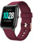 FuzeDa ID205L Ersatzarmband, 19mm Quick Release Klassisches weiches Silikonersatzband für ID205S ID205G ID215G ID216 SW020 SW023 WF021 WF025 Uwatch3 Ufit GT Smartwatch