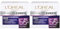 L'Oréal Paris Nachtpflege für das Gesicht, Feuchtigkeitspendende Anti-Aging Nachtcreme mit Calcium zur Minderung von Falten, Anti-Falten Experte 55+, 1 x 50 ml (Packung mit 2)