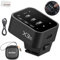 Godox X3C X3-C Auslöser, GODOX Blitzauslöser, Touchscreen, TTL, kabelloser Blitzauslöser, mit TCM-Konvertierung, eingebauter 3,7 V 850 mAh Li-Ion-Akku, ca. 7 Tage Standby für Canon-Kameras (X3C)