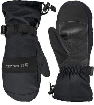 Carhartt Kinder-Handschuh GL0845J, wasserdicht, isoliert, Schwarz, Medium
