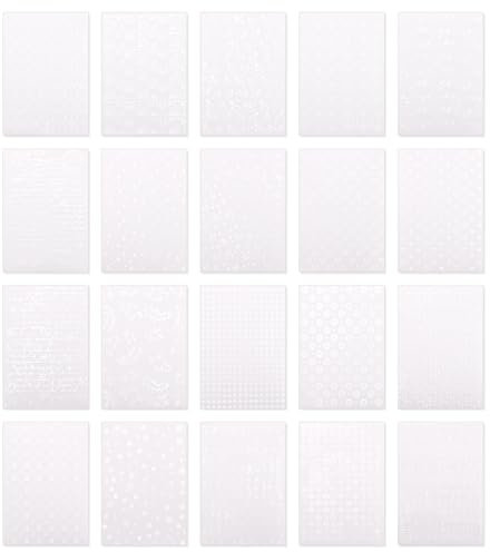 40 Blatt Durchscheinendes Pergamentpapier, 10,16x14,48cm Geprägtes Pergamentpapier Bedruckbar Pergamentpapier Durchsichtig Scrapbook Papier für DIY Bastelarbeiten Karten Umschläge Tagebücher