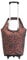 Eco Chic Lightweight Collapsible Shopping Trolley with Detachable Grocery Tote Bag (Thistle Purple)