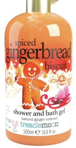 TreacleMoon Spiced Gingerbread Biscuit Showeer and Bath Gel 500ml