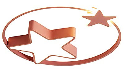 AUYART Wohnzimmer Lampe Decke Stern Deckenleuchte Dimmbar Deckenlampe für Kinderzimmer Schlafzimmer Wohenzimmer Einstellbare Farbtemperatur | Einstellbare Helligkeit 5% - 100%