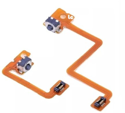 Genérico Cable Flex Botones 3DS - Pelicula Conductora Reparacion Botones L y R - Repuesto Pulsadores L/R - Derecho/Izquierdo