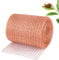 HGRGHH Kupferband Gegen Schnecken, 6m x 127mm Schneckenschutz Hochbeet, Kupferdraht Schneckenzaun Metall, Doppelschicht Kupfernetz Kupfergitterrolle für Garten Schneckenabwehr Hochbeet, Mäuse Abwehr