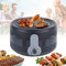 Barbecue à charbon portable sans fumée avec ventilateur – Parfait pour le camping, la randonnée et les pique-niques, assure une cuisine en plein air sans fumée