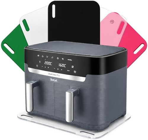 Lieblingsmensch Acryl Gleitbrett für TEFAL Dual Easy Fry XXL Heißluftfritteuse | Farbwahl | 46x36cm | rutschfest & leicht verschiebbar | sicherer Stand | einfache Handhabung