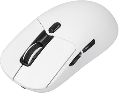 Bewinner Gaming Mouse, 5 Adjustable DPI Up to 5000, 8 RGB Lighting Modes, Rechargeable Wired/2.4G Wireless Mouse, 20M Clicks, 1000Hz Report Rate for PC Laptop