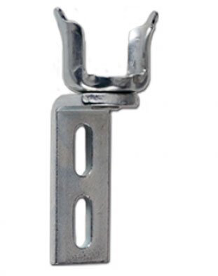 jarolift Rollladenzubehör Fertigkastenlager Maxi für Rollladenkasten Verzinkt, für 40 mm Kugellager, 85 mm Ausladung