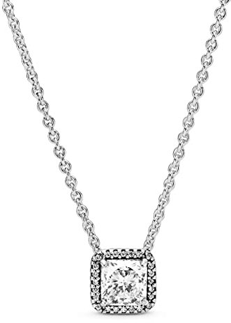 PANDORA Damen-Ketten mit Anhänger 925_Sterling_Silber 396241CZ-45