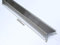 Ortgangblech Ortgangwinkel Ortblech 2 m lang Winkel Dach-Abschluss-Blech Giebelblech Dachrandblech Dach Kantblech Alu natur blank silber lackierbar (60 x 125 x 2000mm)