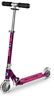 Micro Scooter Sprite Purple Stripe LED SA0219