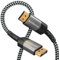 BlueRigger DisplayPort to HDMI Cable - (3M, DP to HDMI Cord, 4K 60Hz, HDR, HDCP 2.2, Uni-Directional Display to HDMI, Male Video Cable) - Compatible with PC, Laptop, HDTV, Monitor, Projector, VR