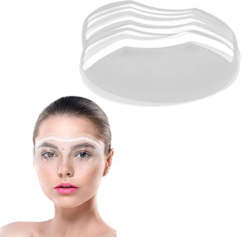 Transparent Visier Gesichtsschutz, Gesichtsschutz aus Kunststoff, Transparente Schutzvisier, Augenschutz Spuck-Schutz, Für Friseurarbeiten, Ponyschneiden, Färben der Haare, 50 Stück