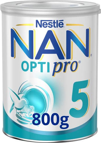 NESTLÉ - NAN Optipro 5 – Lait de Croissance dés 3 ans – Bébé Lait maternisé - 1 x 800 gr