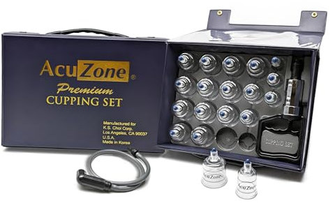 AcuZone Lot de 19 ventouses en plastique de qualité supérieure avec tube d'extension