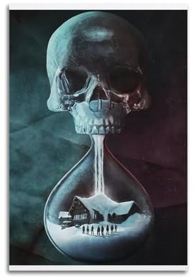 MHEGSNGA Poster Until Dawn, Vintage-Kunst, Raumdekoration, ästhetische Schlafzimmerdekoration, Leinwandposter für Schlafzimmer, 30 x 45 cm, ungerahmter Stil