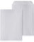 LOGIC PACK Briefumschläge ohne Fenster DIN B4 Selbstklebend Kuvert Umschläge Weiß 250 x 353 mm 100g/m² Versandtaschen B4 ohne Fenster - Große Briefhüllen (25 Stück)