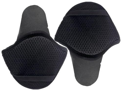 scyca Cache-oreilles pour casque de moto - Cache-oreilles amovibles et chauds pour l'hiver - 1 paire de coussinets d'oreille pour temps froid - Pour homme et femme, Attribut unique, Siehe Beschreibung