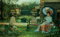 POSTERIIk Vintage Leinwanddruck Kunst Leinwand Plakat In der plelaunce Knostrop hall leeds von grimshaw Porträts Wandkunst für Wohnzimmerdekoration 60x90cm