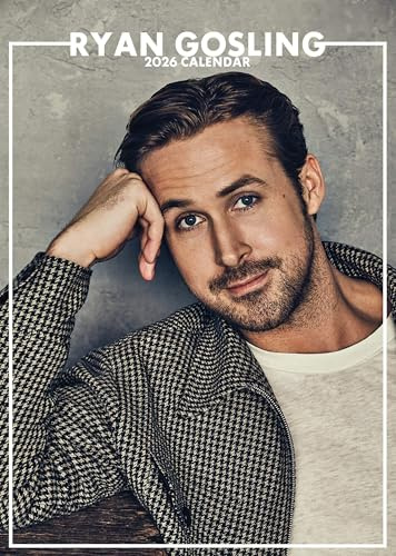 Ryan Gosling Kalender 2026, A3, Wirobound, vollfarbig
