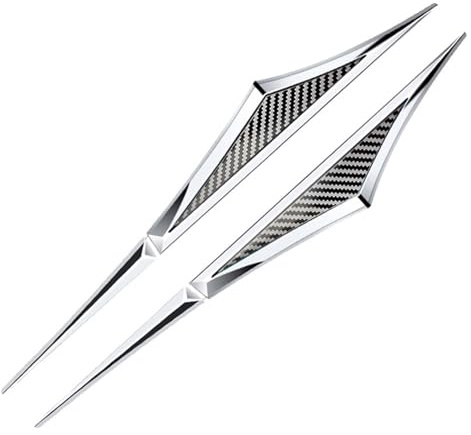 SJPJDGFC Auto Emblem, für Ford Puma/Puma St SUV 2019-2024 Wetterfest Korrosionsschutz Abzeichen Aufkleber Stoßstange Motorhaube Abzeichen Auto Außen Dekoration Zubehör,G