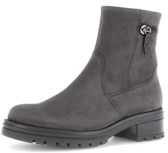 Gabor Damen Schnürstiefeletten, Frauen Stiefeletten,Stiefel,Bootee,Booties,halbstiefel,Kurzstiefel,Pepper (Micro),44 EU / 9.5 UK