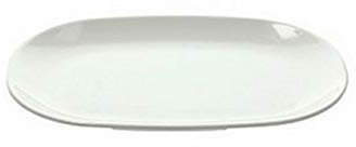 Tognana Porcellane Vassoio Ovale, Bianco, 27 x 18 cm, Taglia Unica